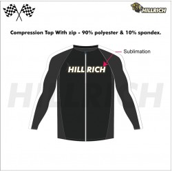 Compression Top with Zip